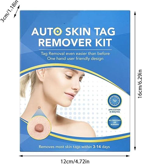 ✨ Acrochordon Skin Tag Remover Kit – 2-in-1 Fast & Painless Solution 🩹💖