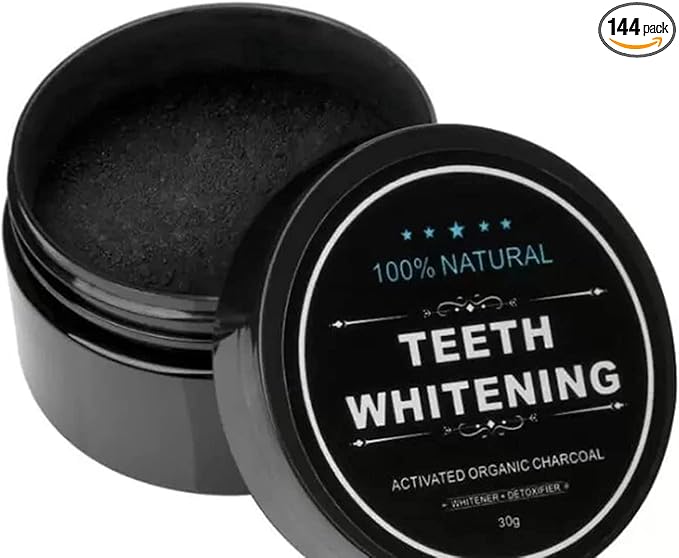 🦷🌿 Charcoal Teeth Whitening Powder – Natural & Effective Oral Care ✨