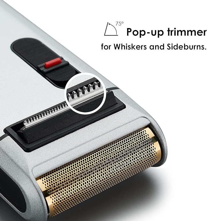 Rechargeable Foil Shaver & Trimmer ✨