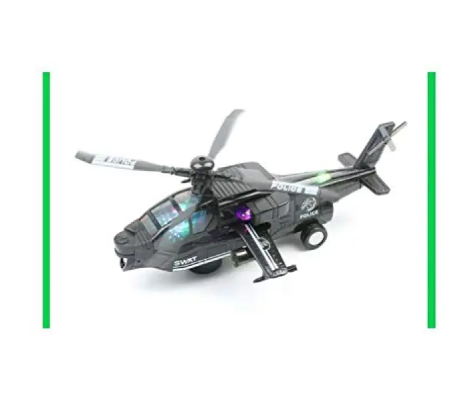🎉 SWAT Helicopter Toy 🚀 Realistic Sounds & Lights 🔊 Battery Operated 🚁✨