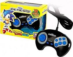 🎮 SEGA Genesis Retro Play Console – 12 Classic Games Plug & Play